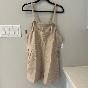 Linen romper